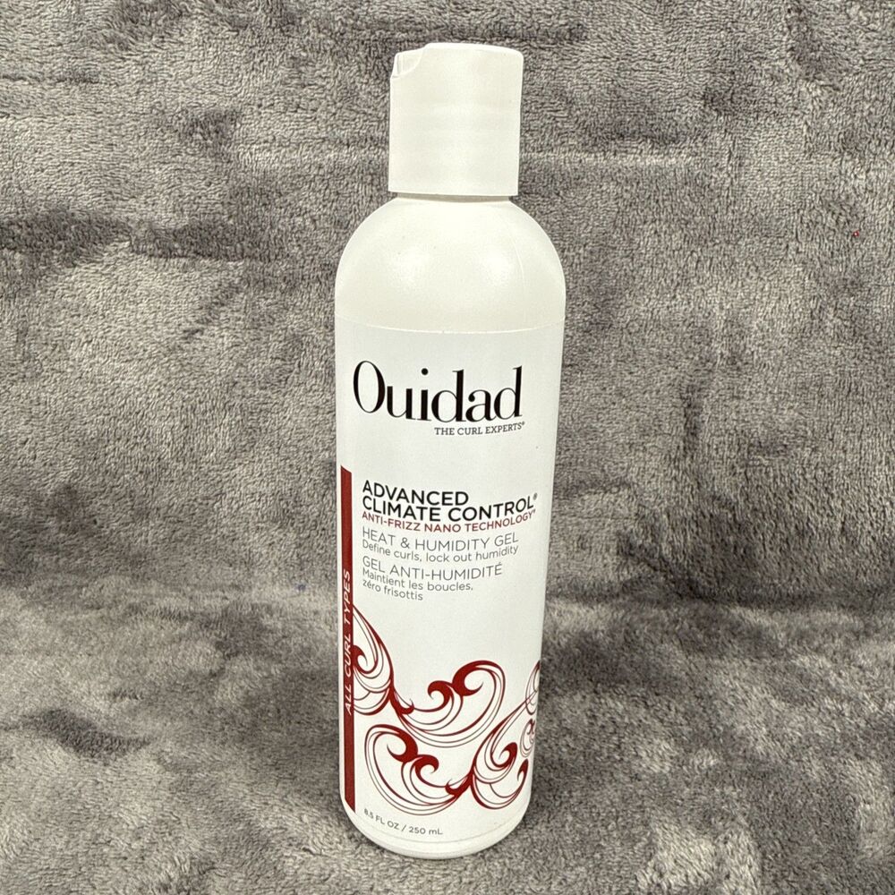 Ouidad Advanced Climate Control Heat & Humidity Gel Stronger Hold 8.5 oz